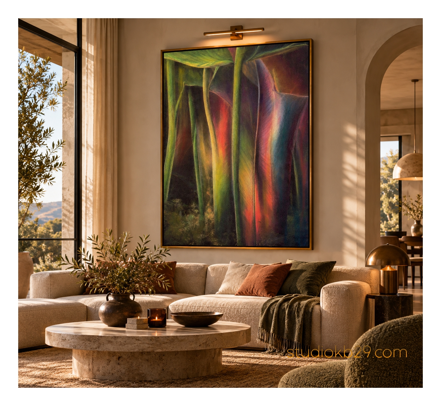Surreal Abstract Art Print – Botanical Dimensions No. 24 - Image 8