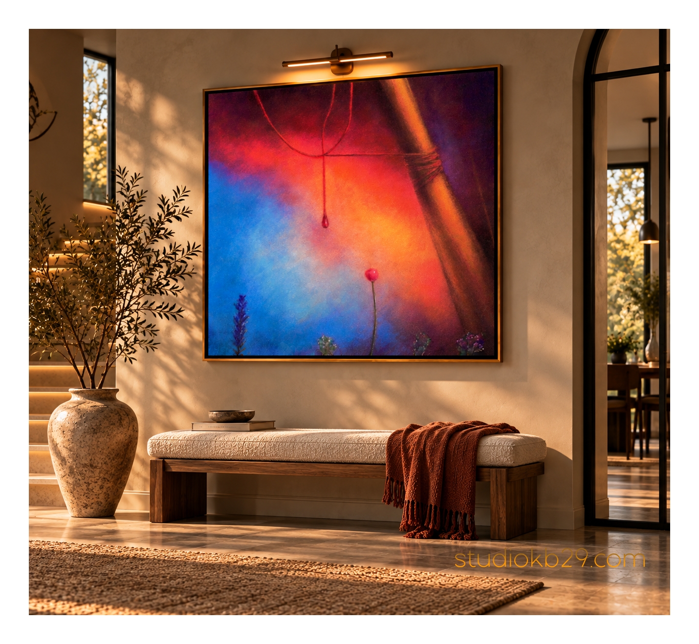 No. 27 The Fragile Geometry of Dreams – Surreal Abstract Art - Image 9