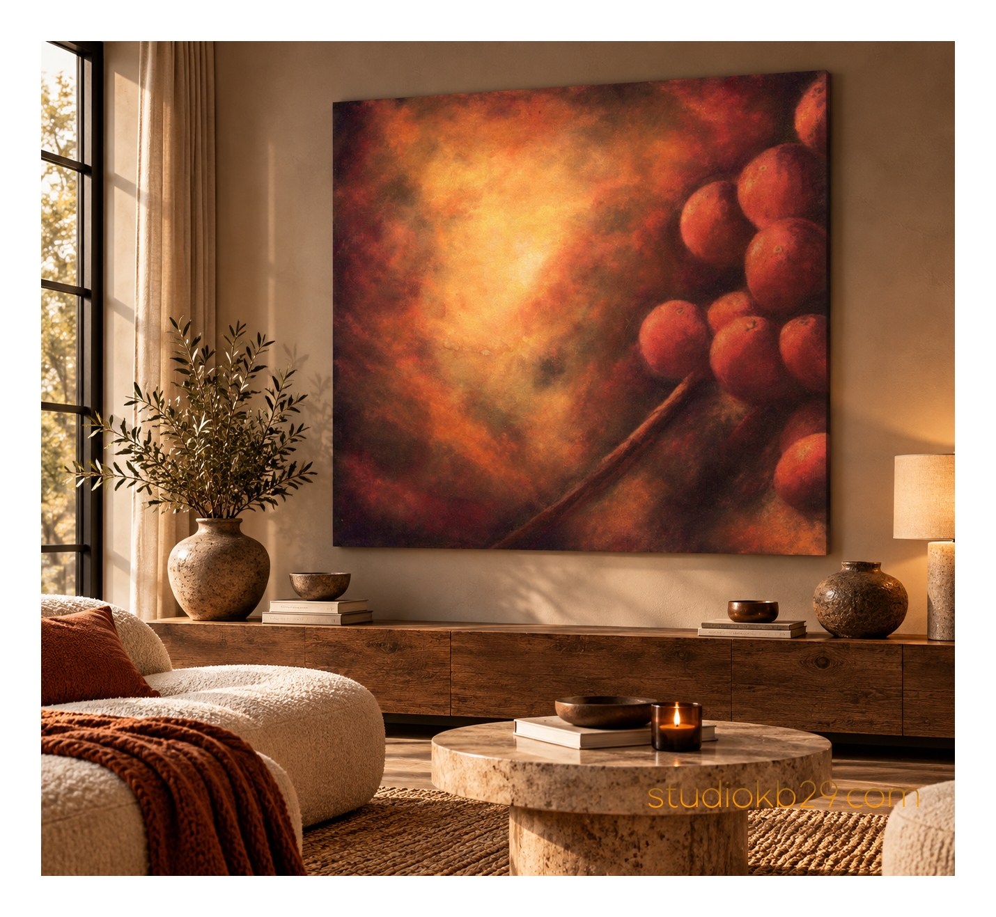 Surreal Abstract Art Print – Echoes of an Imagined World No. 39 - Image 9