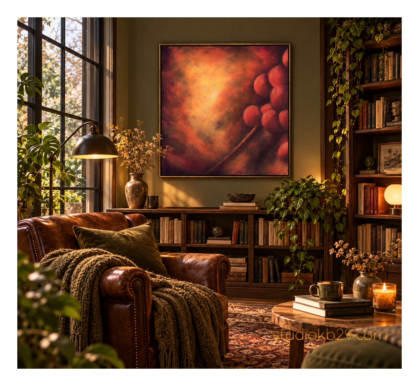 Surreal Abstract Art Print – Echoes of an Imagined World No. 39 - Image 7