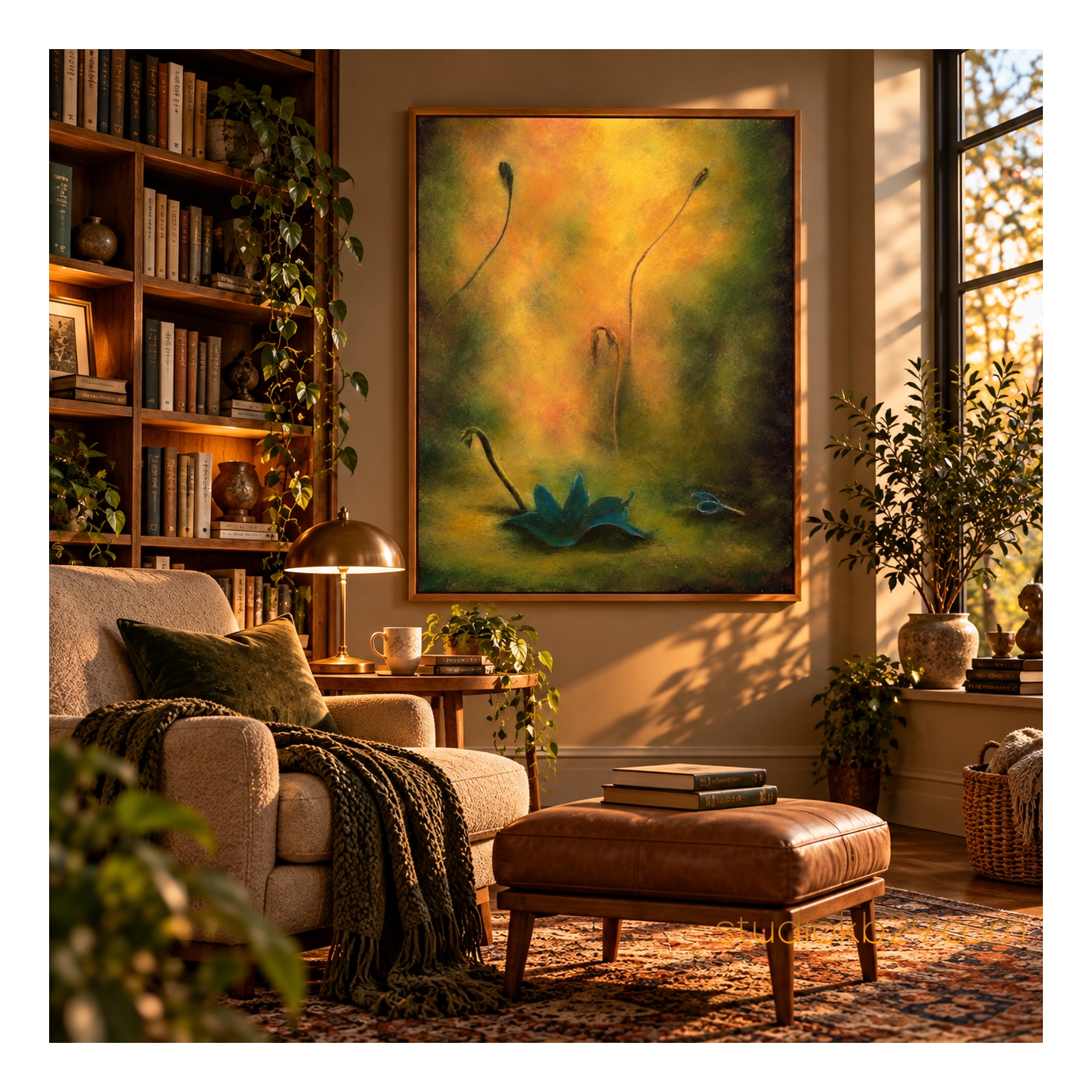 The Quiet Emergence – Surreal Abstract Art No. 2 An Imaginary Study of Organic Forms, Light and Stillness - Image 8