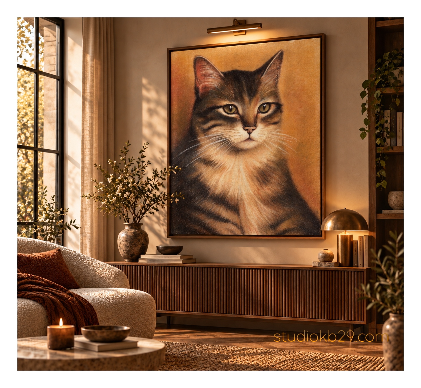 The Velvet Aristocrat – Character Cat Portrait No.31 - Image 11