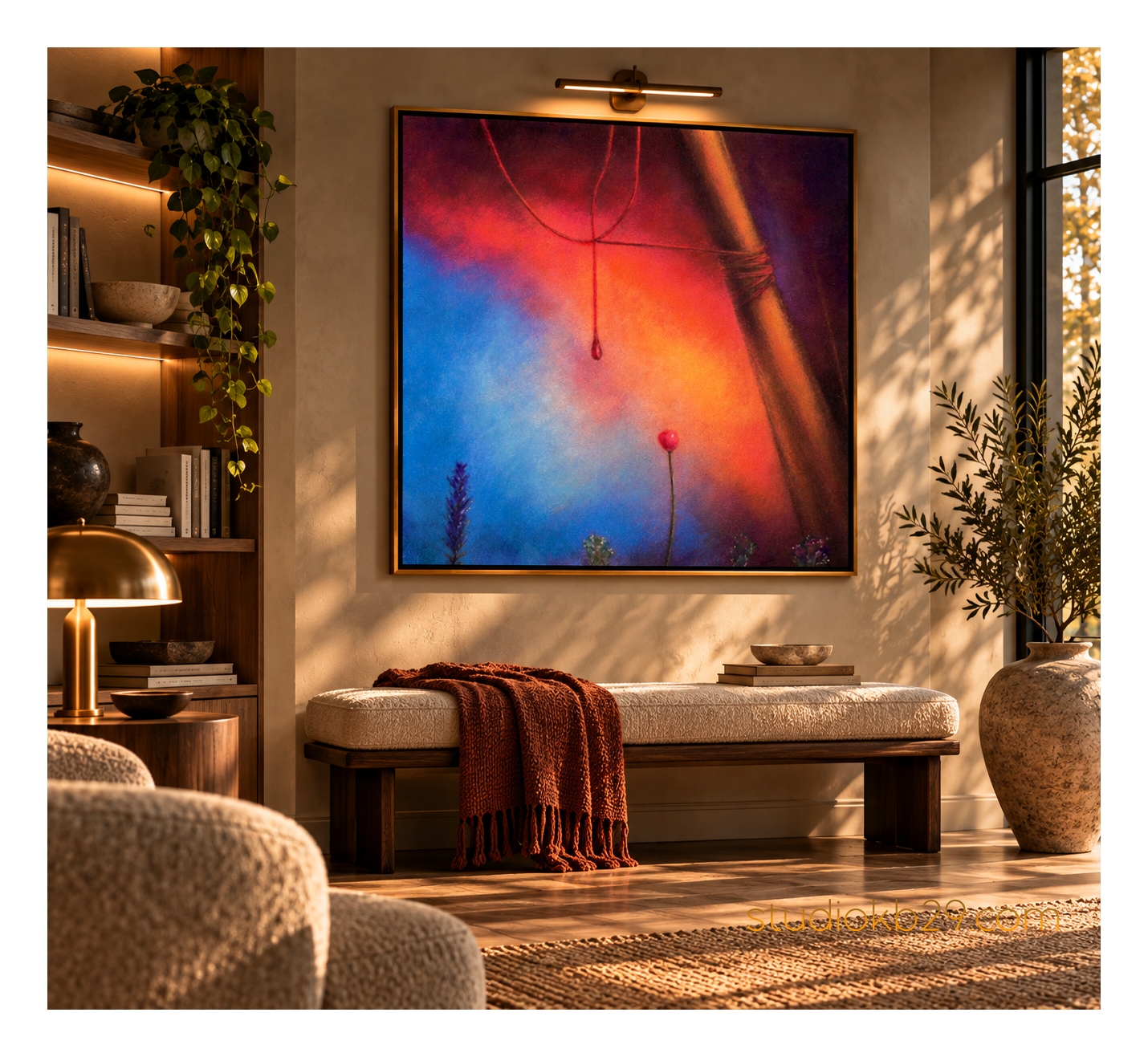No. 27 The Fragile Geometry of Dreams – Surreal Abstract Art - Image 8
