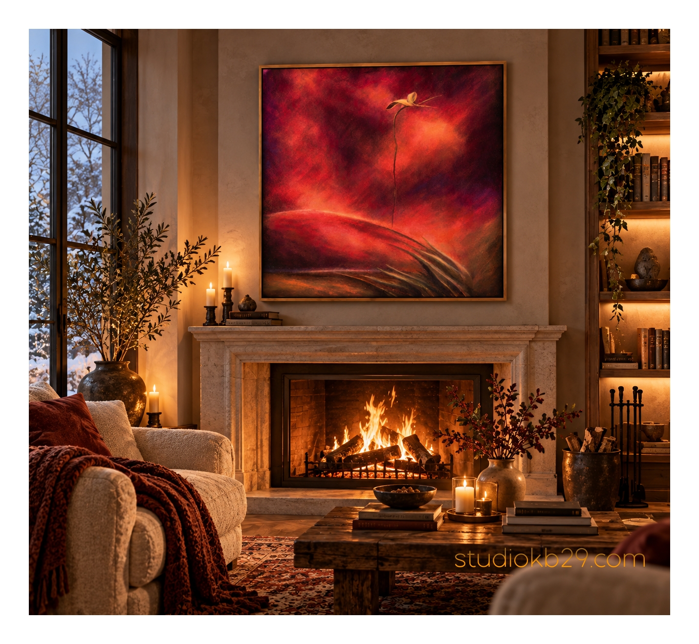 Where Dreams Take Root No. 42 – Surreal Abstract Art - Image 4