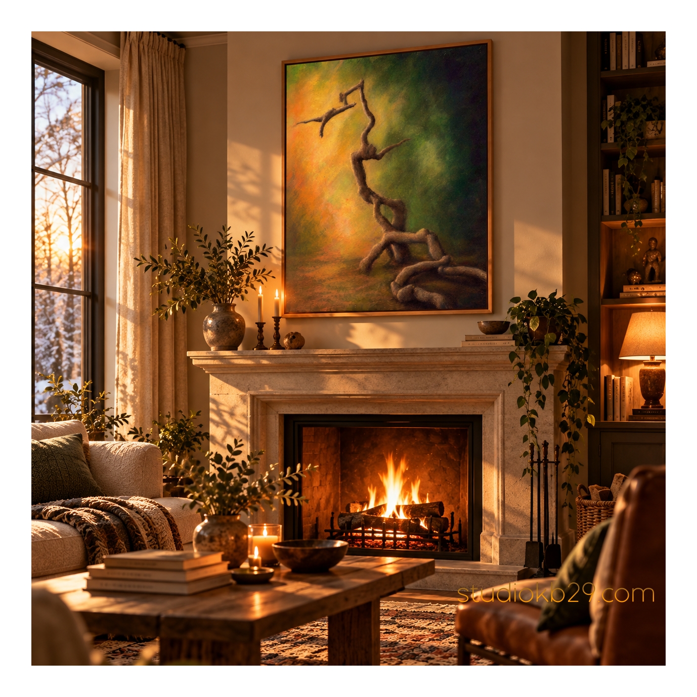 The Twisted Form No. 41 – Surreal Abstract Wall Art - Image 4