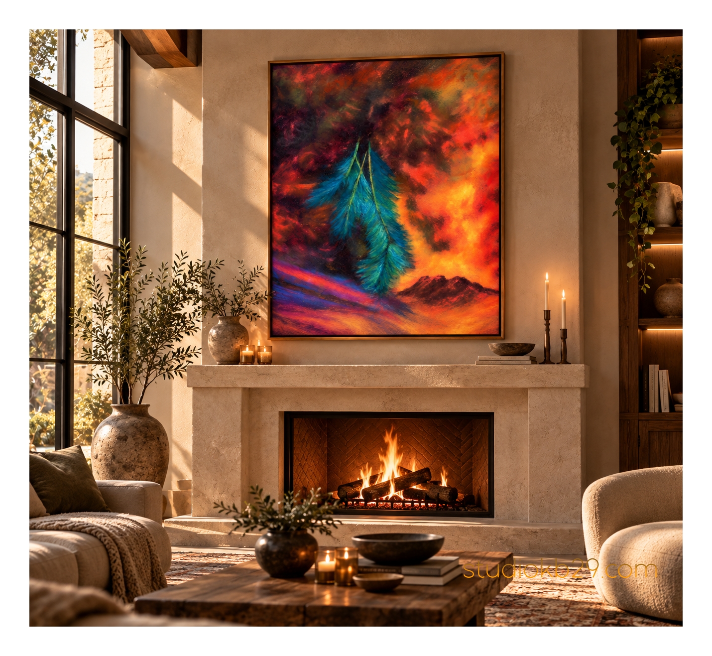 A Fragment of the Unseen No. 47 – Surreal Abstract Art - Image 3