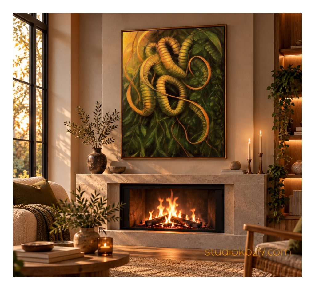 Painting No. 3 – Surreal Botanical Wall Art