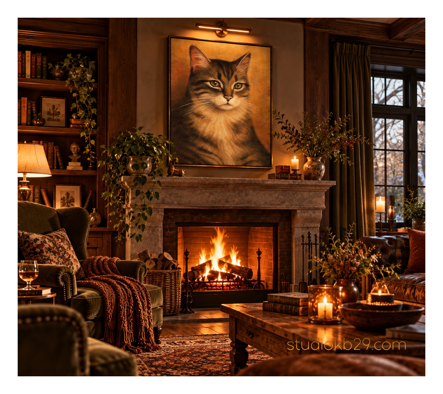 The Velvet Aristocrat – Character Cat Portrait No.31 - Image 10