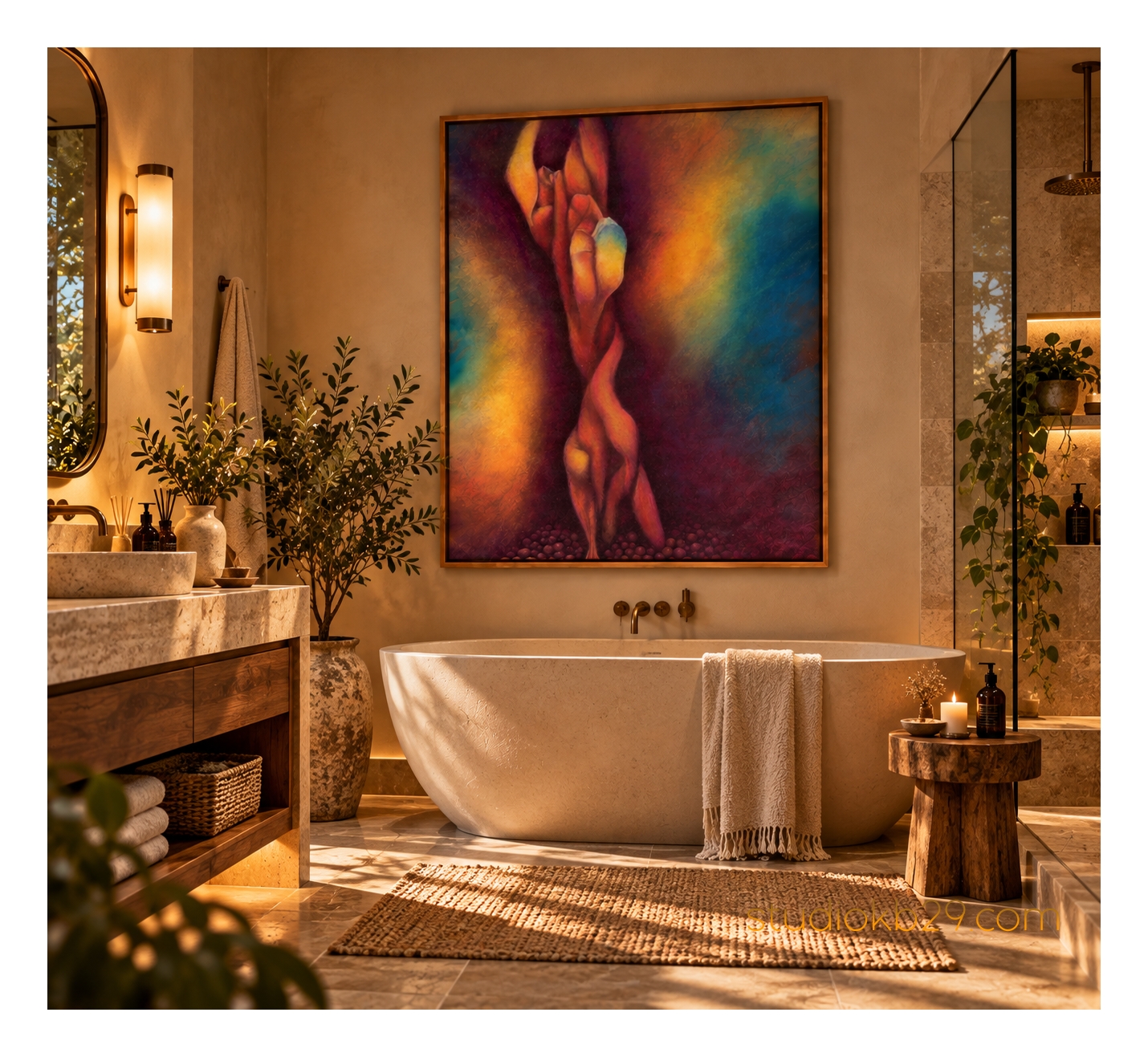Emergence – Forms Between Worlds No. 9 Surreal Abstract Art for Distinctive Interiors - Image 4