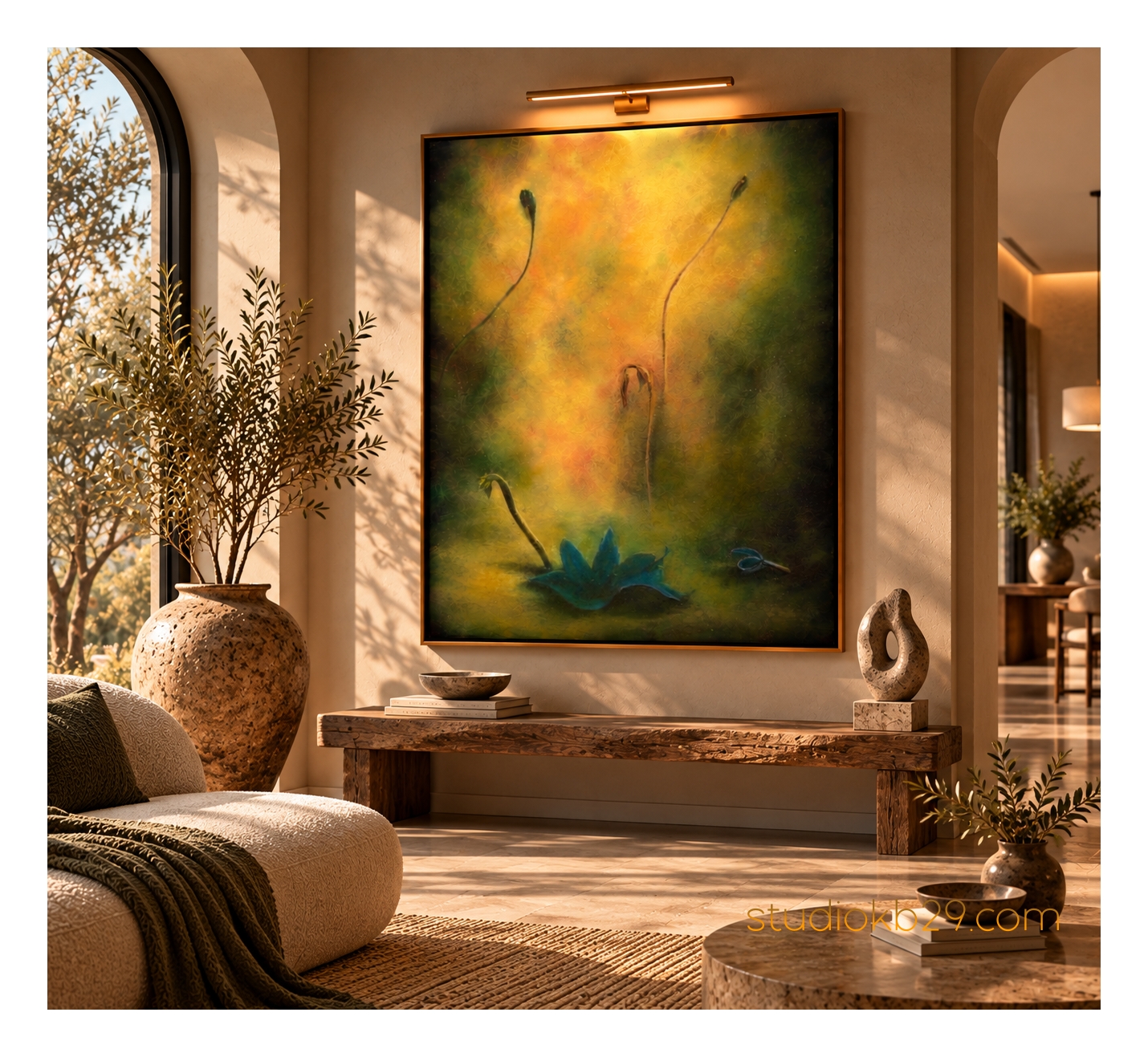 The Quiet Emergence – Surreal Abstract Art No. 2 An Imaginary Study of Organic Forms, Light and Stillness - Image 7