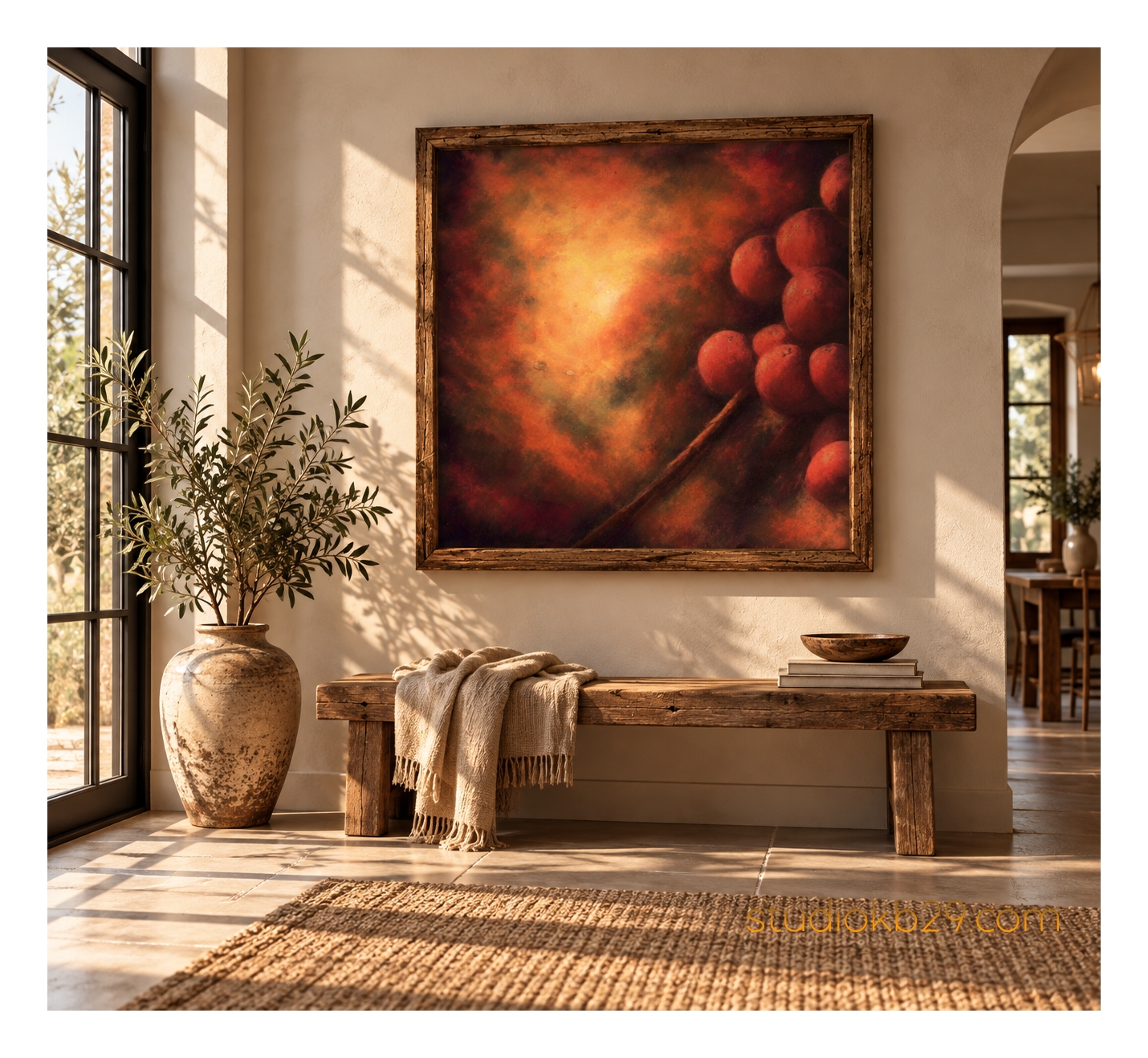 Surreal Abstract Art Print – Echoes of an Imagined World No. 39 - Image 5