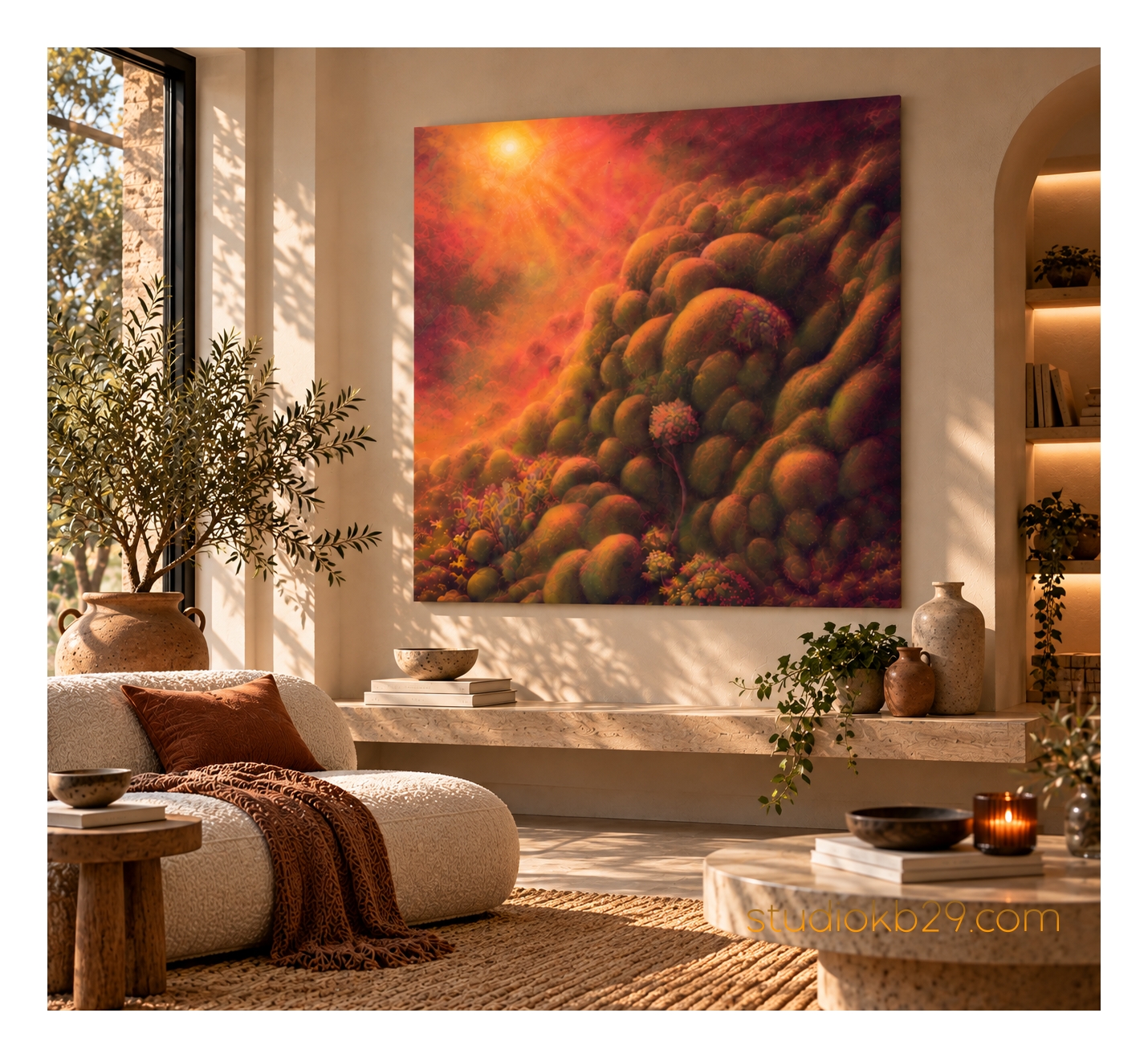 The Garden of Unseen Worlds No. 15 – Surreal Abstract Art - Image 7