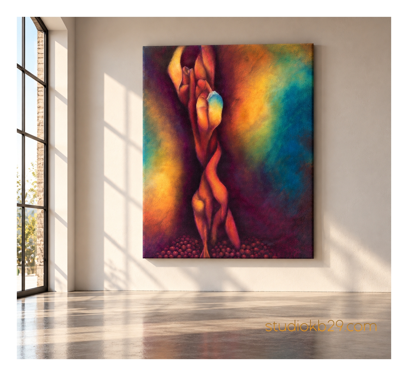 Emergence – Forms Between Worlds No. 9 Surreal Abstract Art for Distinctive Interiors - Image 8