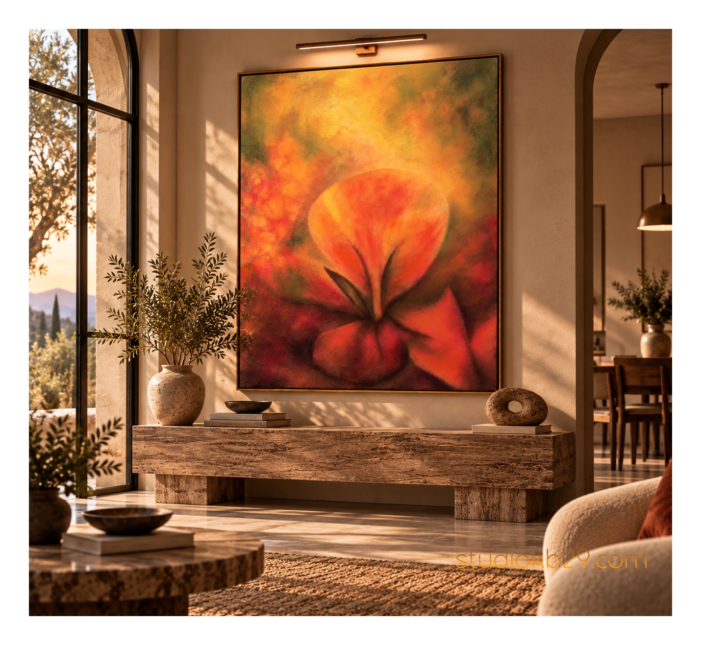 Bloom Beyond Nature – Surreal Abstract Art No. 40 An Imaginary Study of Organic Form and Light - Image 9