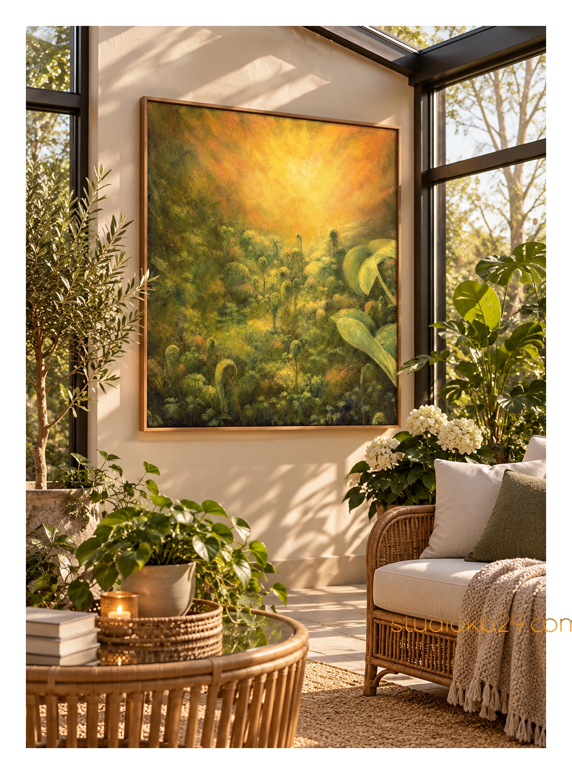 Surreal Botanical Landscape No. 08 – Fine Art Wall Print - Image 3