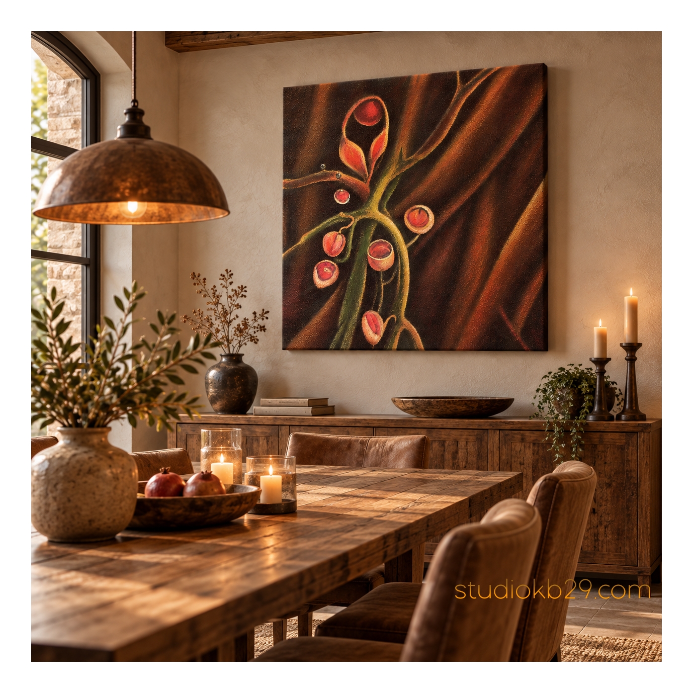 The Secret Architecture of Growth No. 6 – Surreal Abstract Art - Image 7
