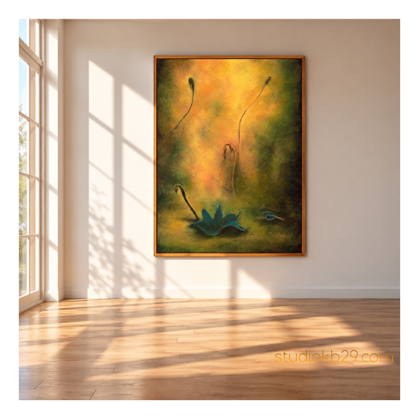 The Quiet Emergence – Surreal Abstract Art No. 2 An Imaginary Study of Organic Forms, Light and Stillness - Image 5