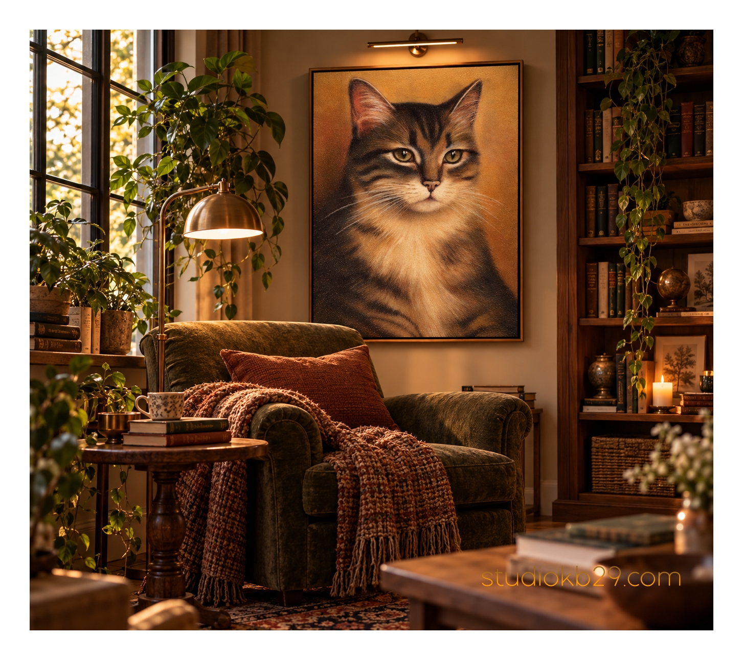 The Velvet Aristocrat – Character Cat Portrait No.31 - Image 5