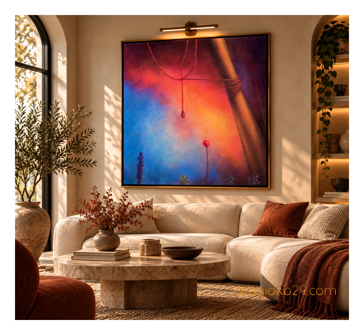 No. 27 The Fragile Geometry of Dreams – Surreal Abstract Art - Image 4