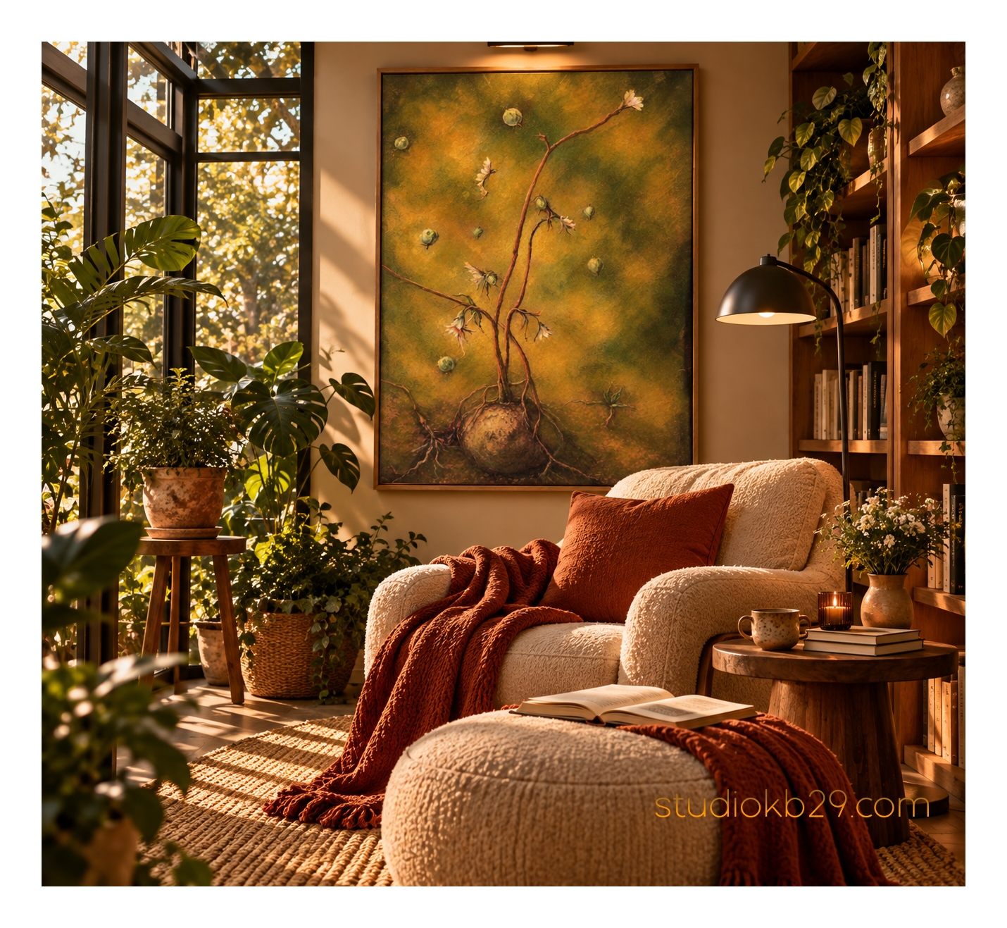 Surreal Botanical Study No. 46 – Fine Art Wall Print - Image 9