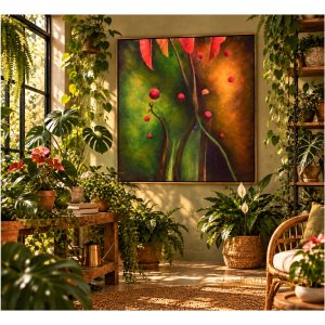 The Secret Garden No. 25 – Surreal Botanical Wall Art