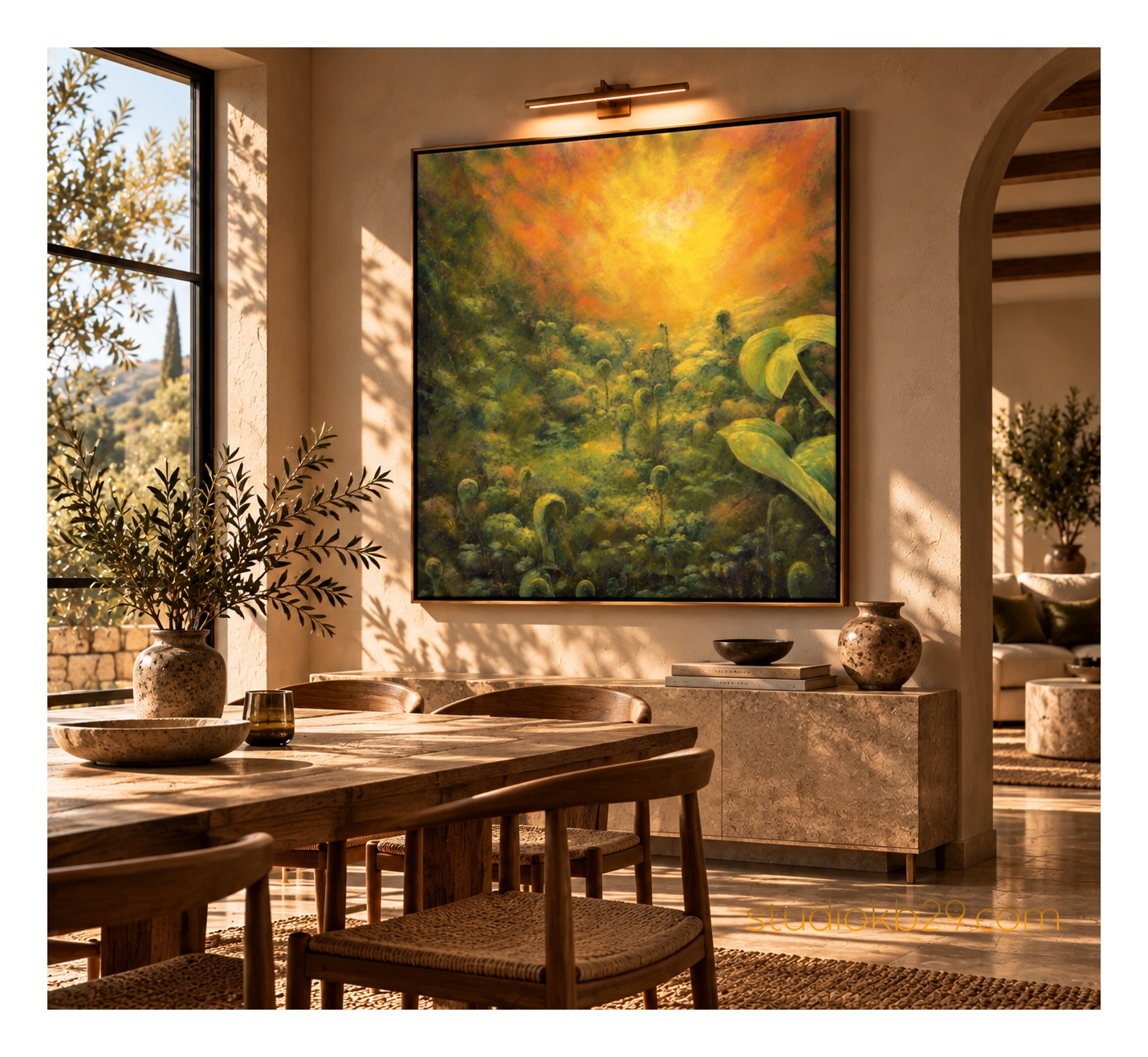 Surreal Botanical Landscape No. 08 – Fine Art Wall Print - Image 2