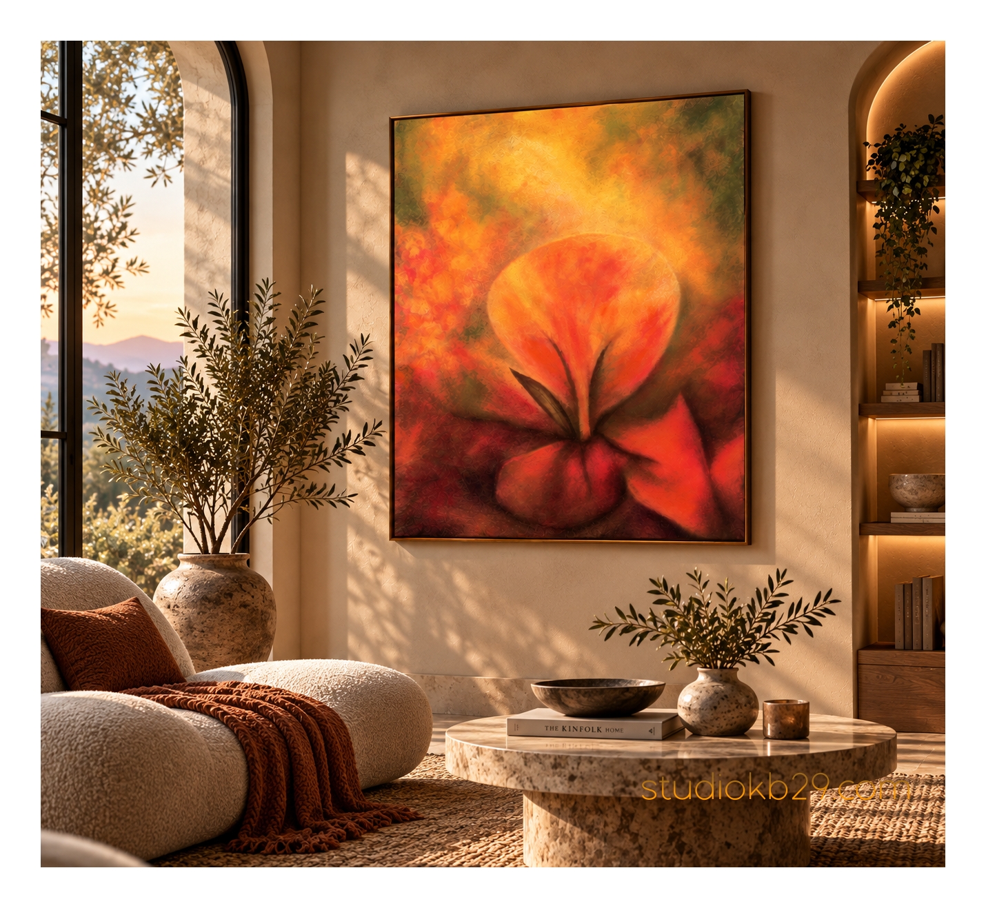 Bloom Beyond Nature – Surreal Abstract Art No. 40 An Imaginary Study of Organic Form and Light - Image 6