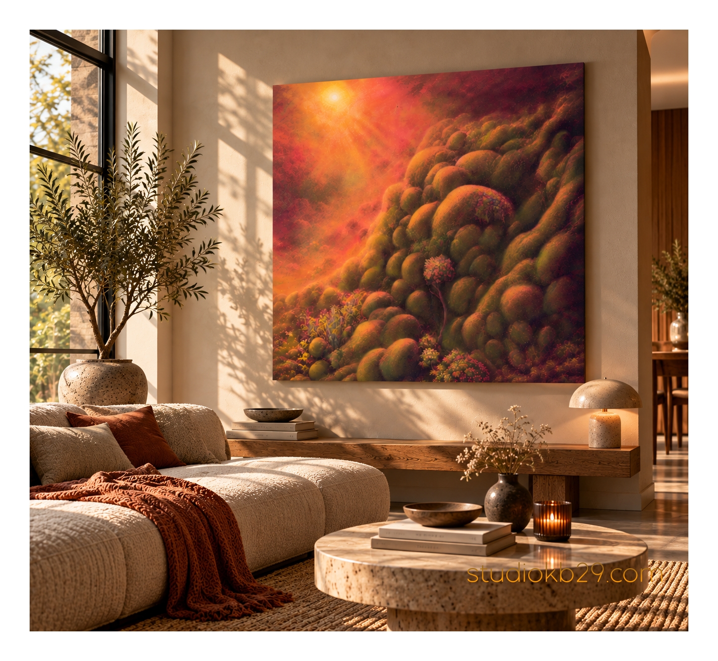 The Garden of Unseen Worlds No. 15 – Surreal Abstract Art - Image 5