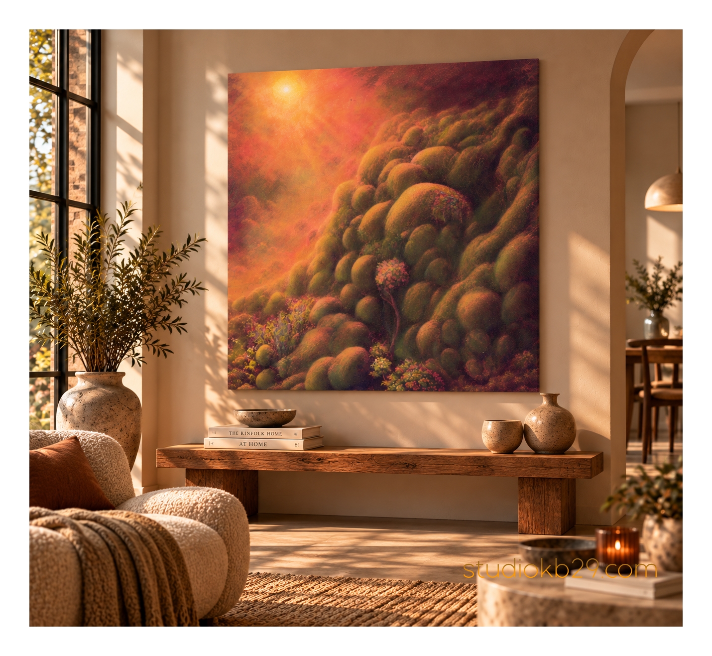 The Garden of Unseen Worlds No. 15 – Surreal Abstract Art - Image 4