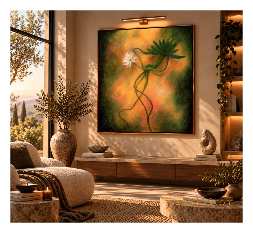 The Dancing Botanicals No. 16 – Surreal Botanical Wall Art
