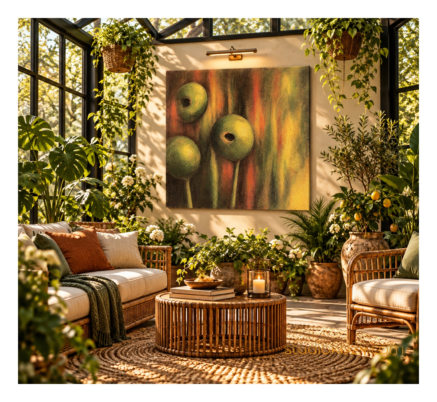Surreal Botanical Art Print – The Language of Imaginary Seeds No. 11 - Image 5