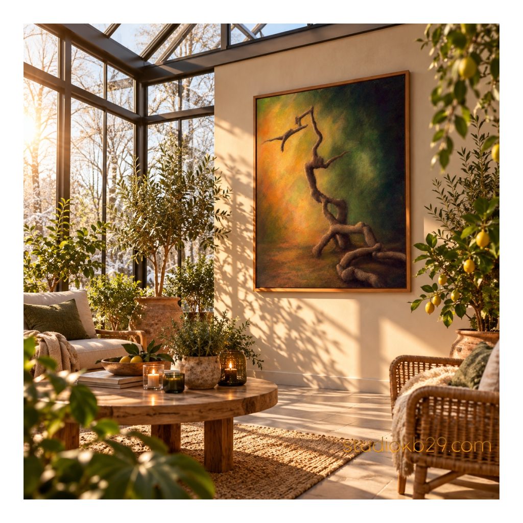 The Twisted Form No. 41 – Surreal Abstract Wall Art