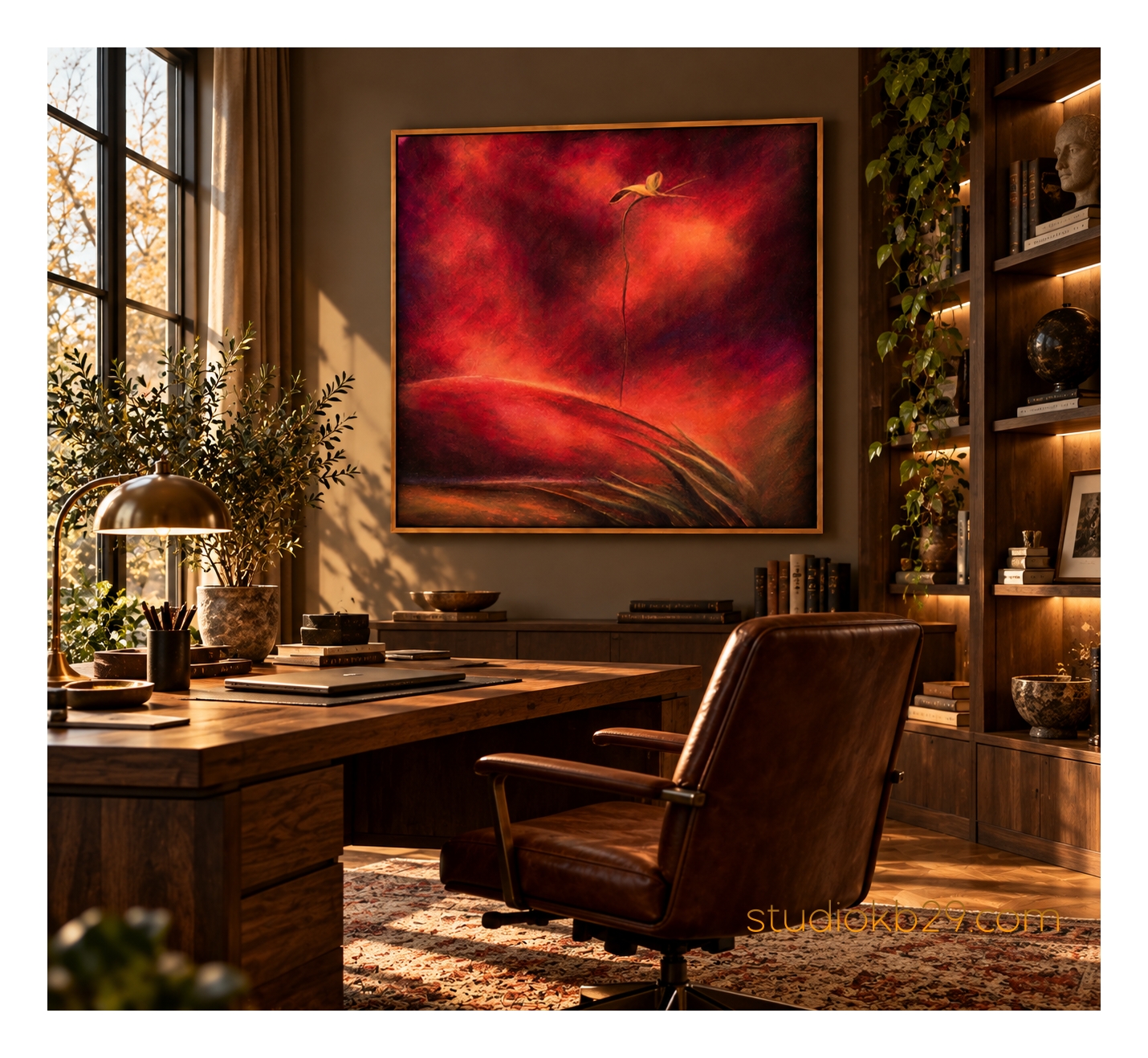 Where Dreams Take Root No. 42 – Surreal Abstract Art - Image 2