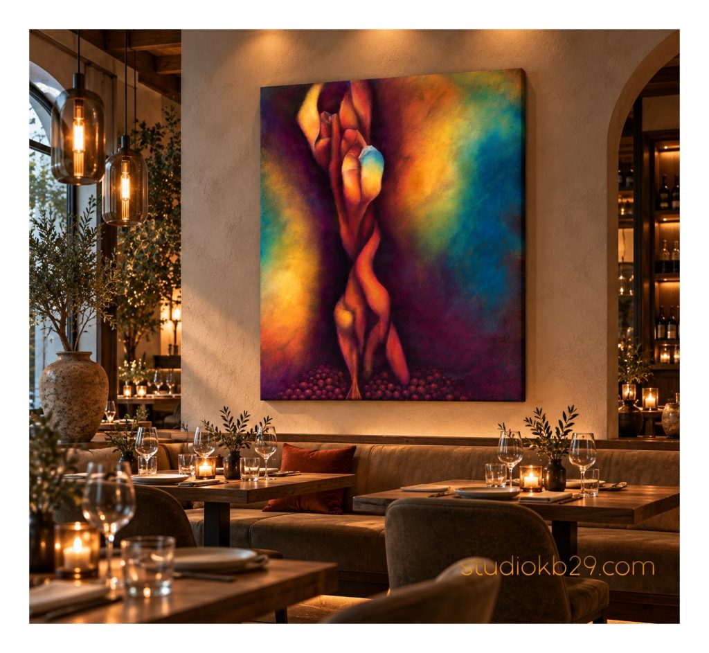 Emergence – Forms Between Worlds No. 9 Surreal Abstract Art for Distinctive Interiors