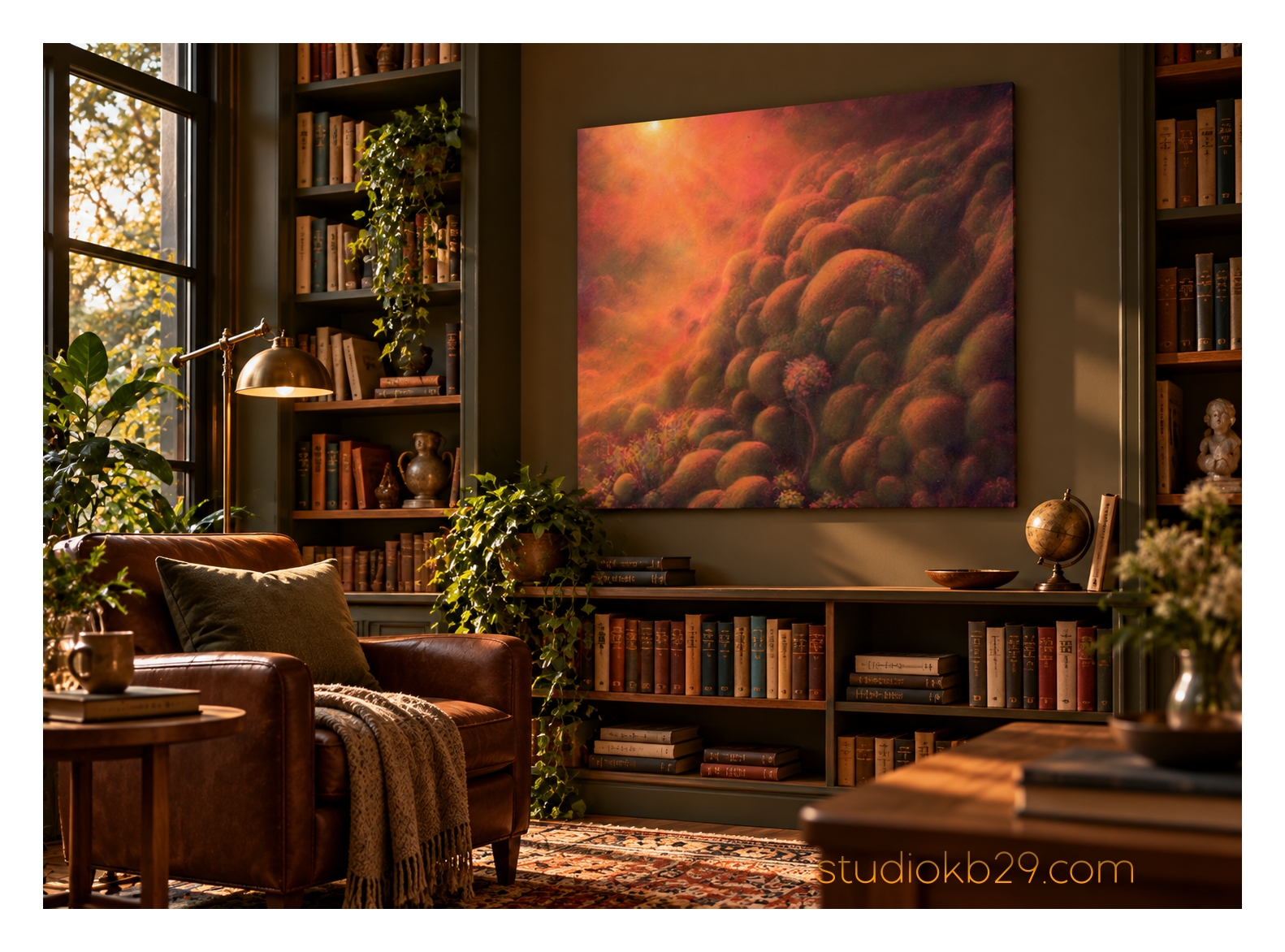 The Garden of Unseen Worlds No. 15 – Surreal Abstract Art - Image 10