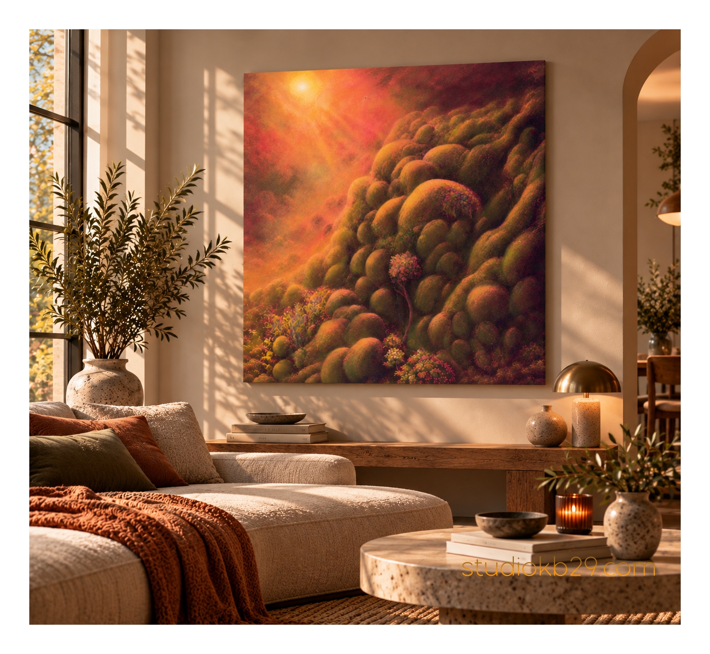 The Garden of Unseen Worlds No. 15 – Surreal Abstract Art