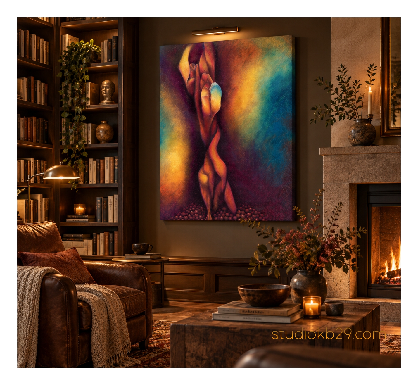 Emergence – Forms Between Worlds No. 9 Surreal Abstract Art for Distinctive Interiors - Image 2