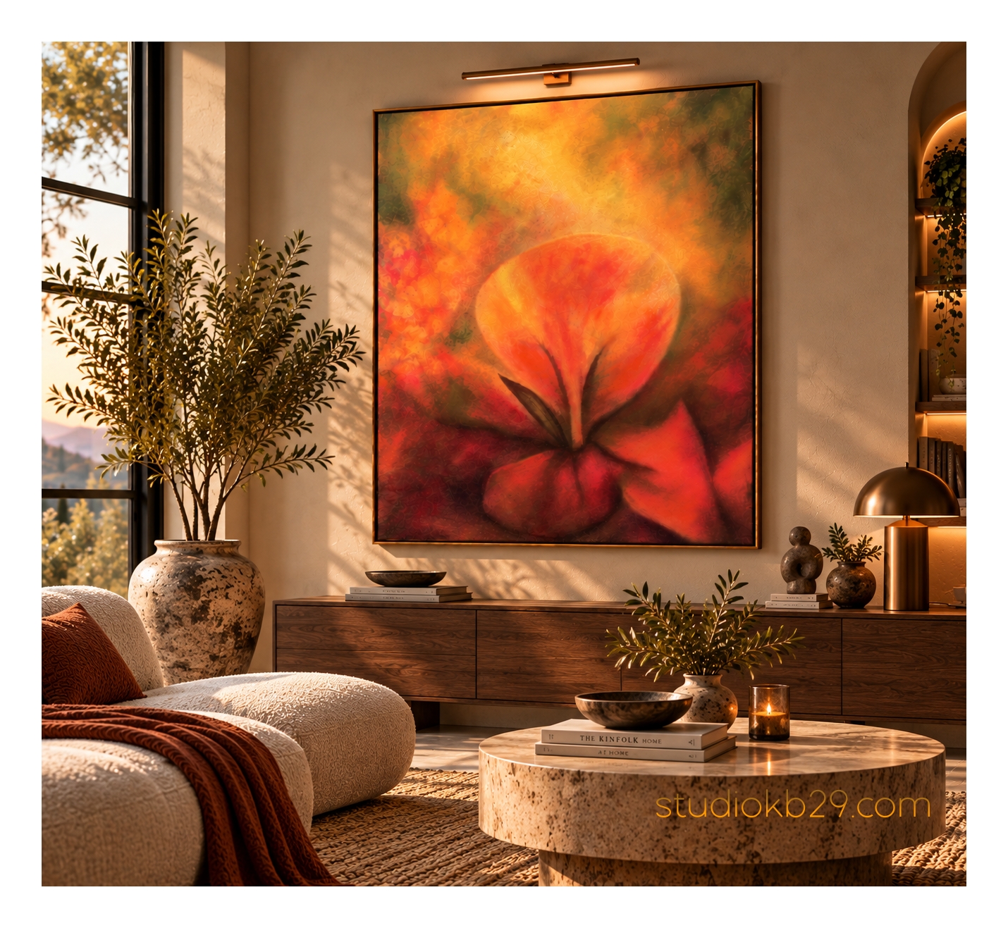 Bloom Beyond Nature – Surreal Abstract Art No. 40 An Imaginary Study of Organic Form and Light - Image 2