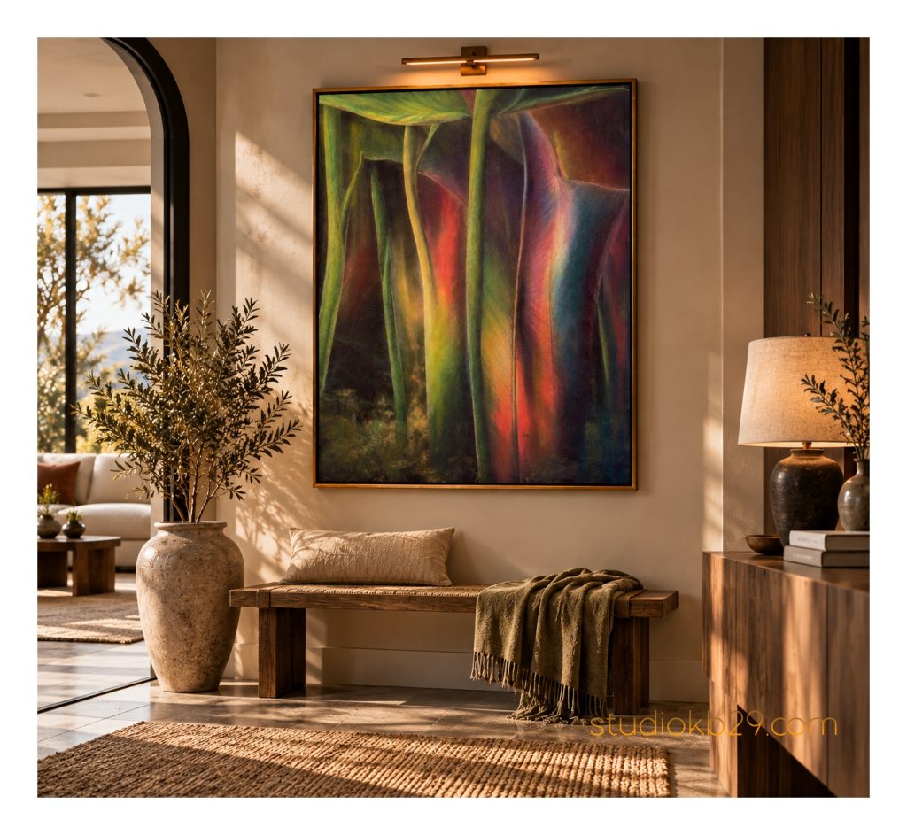 Surreal Abstract Art Print – Botanical Dimensions No. 24