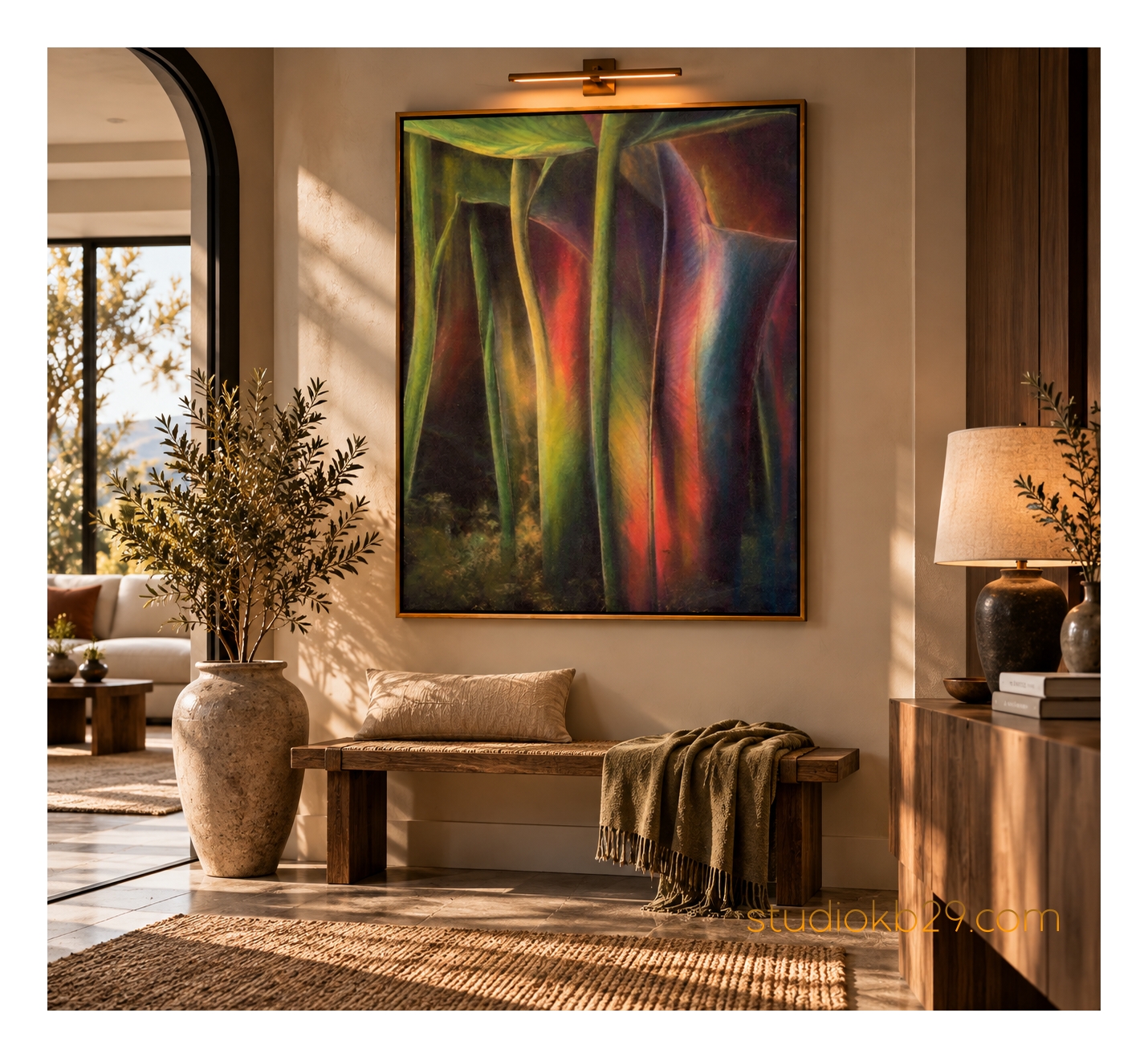Surreal Abstract Art Print – Botanical Dimensions No. 24