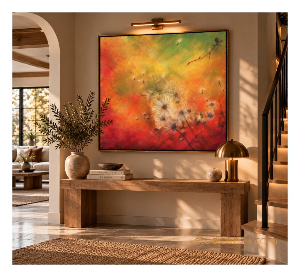 Surreal Abstract Art Print – Seeds of the Unseen No. 4