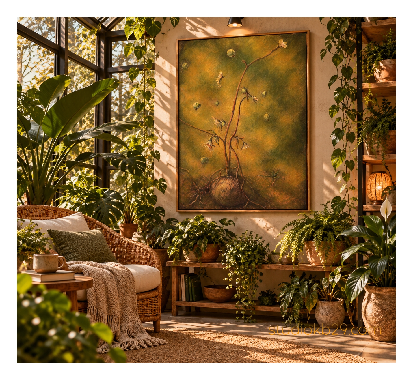 Surreal Botanical Study No. 46 – Fine Art Wall Print - Image 4