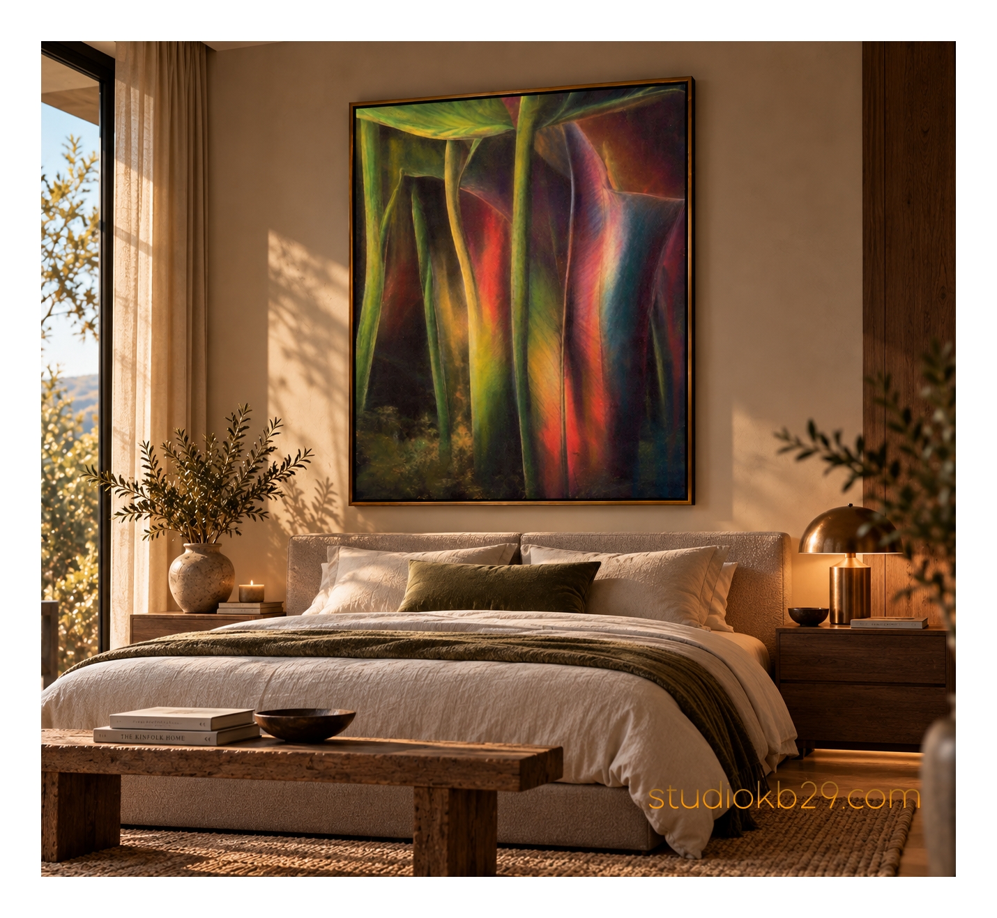 Surreal Abstract Art Print – Botanical Dimensions No. 24 - Image 6
