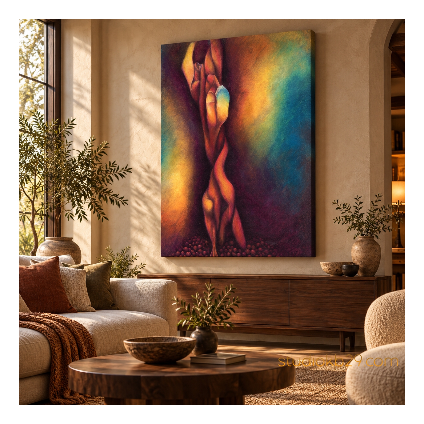 Emergence – Forms Between Worlds No. 9 Surreal Abstract Art for Distinctive Interiors - Image 10