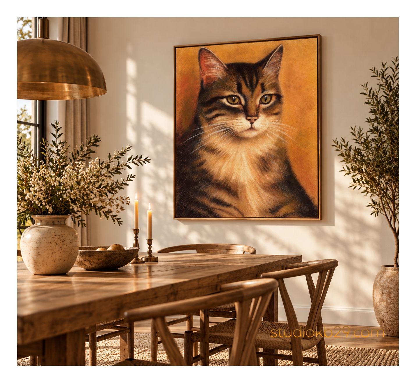 The Velvet Aristocrat – Character Cat Portrait No.31