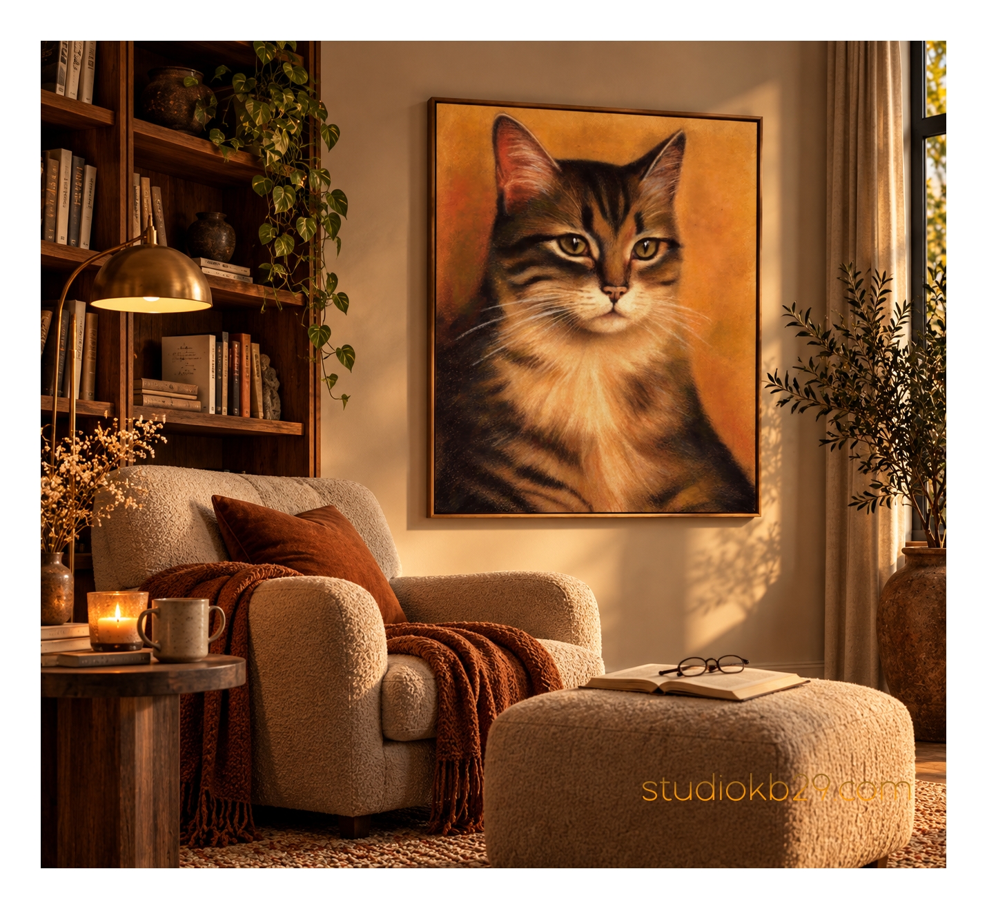 The Velvet Aristocrat – Character Cat Portrait No.31 - Image 7